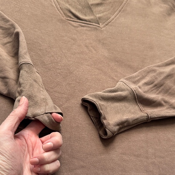 Women's Brown Sweatshirt - Picture 3 of 7